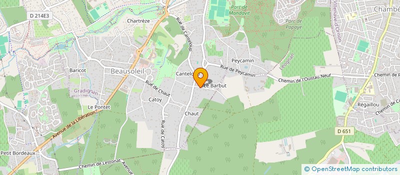 localisation de l'entreprise MONSIEUR TXOMIN CAMOU  GRADIGNAN