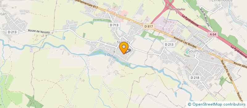 localisation de l'entreprise MONSIEUR TXOMIN GUECAIMBURU  NOUSTY