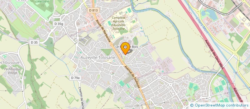 localisation de l'entreprise MONSIEUR TXOMIN GUIBOURGE à AUZEVILLE-TOLOSANE