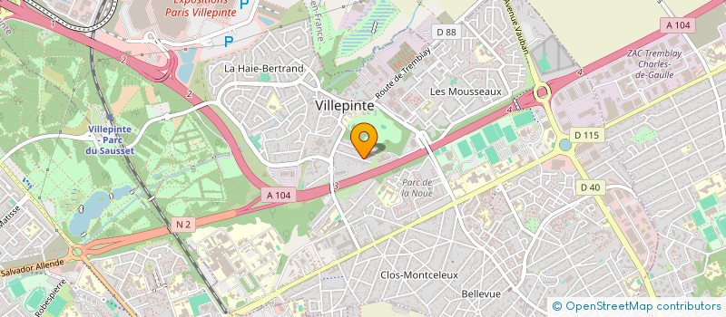 localisation de l'entreprise MONSIEUR TY GOUI  VILLEPINTE