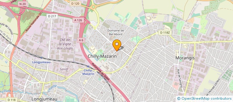localisation de l'entreprise MONSIEUR TY NGOUM à CHILLY-MAZARIN