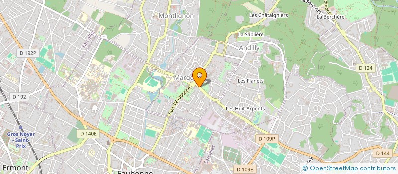 localisation de l'entreprise MONSIEUR TYCHIQUE LUBASA KADEKE  MARGENCY