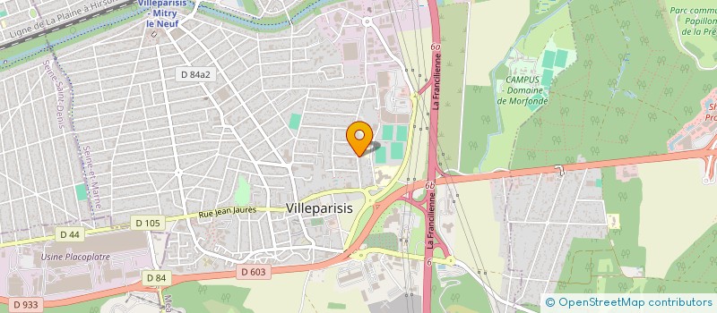 localisation de l'entreprise MONSIEUR TYDIANE DIABIRA  VILLEPARISIS