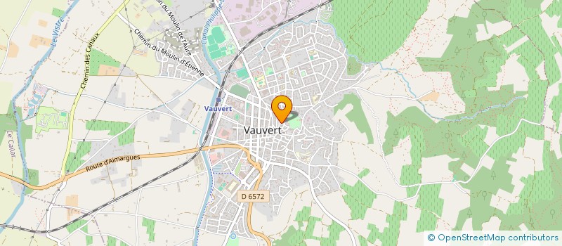 localisation de l'entreprise MONSIEUR TYEN-LONG VUI  VAUVERT