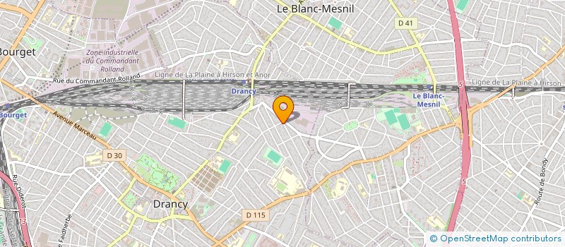 localisation de l'entreprise MONSIEUR TYFFENN GUERVENO à DRANCY