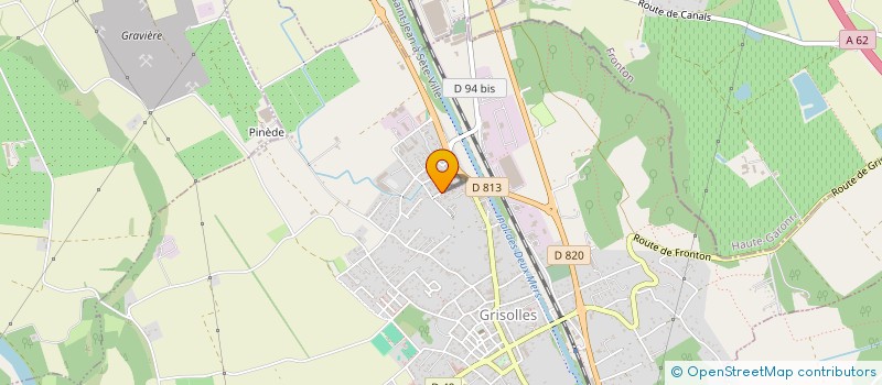 localisation de l'entreprise MONSIEUR TYLER ADAM  GRISOLLES