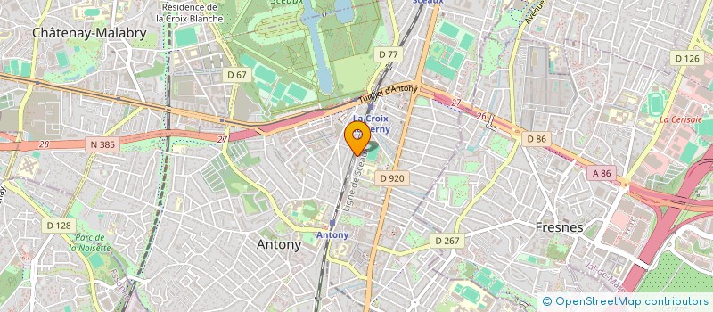 localisation de l'entreprise MONSIEUR TYLER DOTY à ANTONY