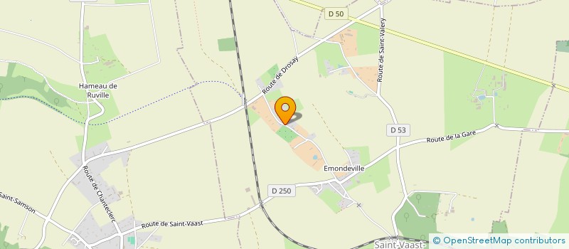 localisation de l'entreprise MONSIEUR TYLER GOT  SAINT-VAAST-DIEPPEDALLE