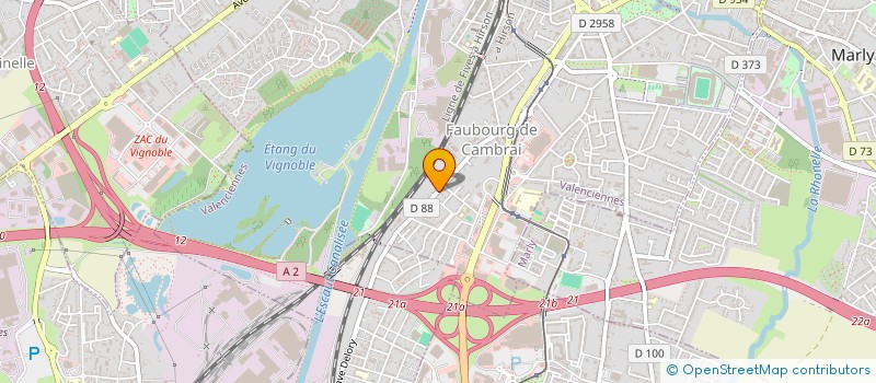 localisation de l'entreprise MONSIEUR TYLER STAELEN  VALENCIENNES