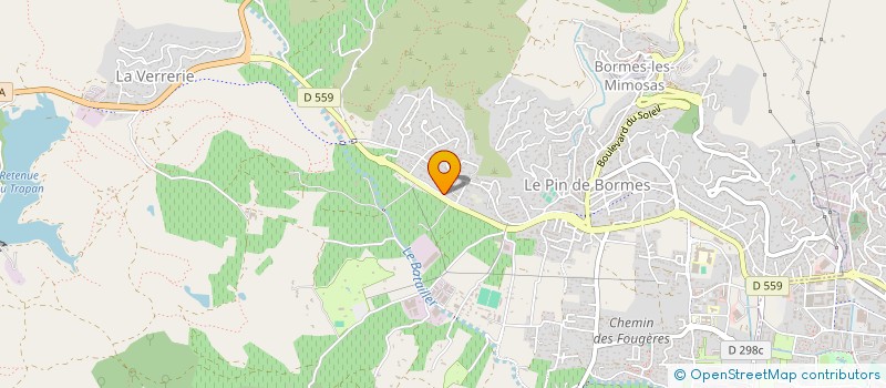localisation de l'entreprise MONSIEUR TYLIAN COURTOIS ZUNINO à BORMES-LES-MIMOSAS