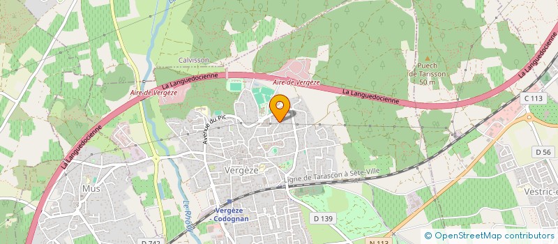 localisation de l'entreprise MONSIEUR TYNO AMALOU  VERGEZE