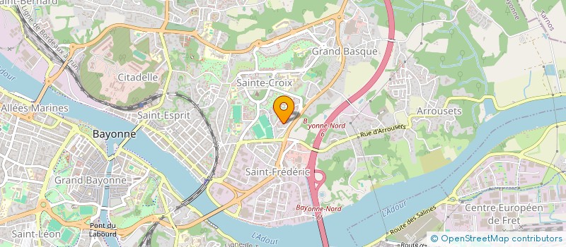 localisation de l'entreprise MONSIEUR TYNO BROUARD  BAYONNE