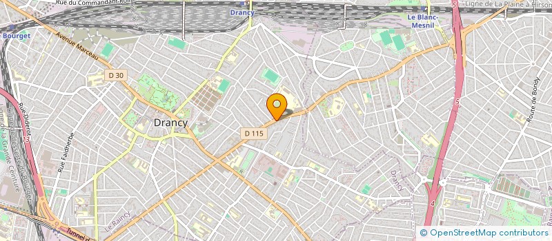 localisation de l'entreprise MONSIEUR TYNO FERRATY  DRANCY