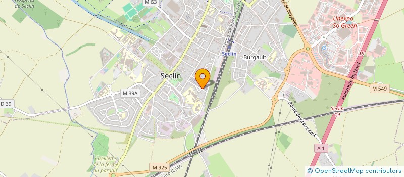 localisation de l'entreprise MONSIEUR TYRON LALSINGUE  SECLIN