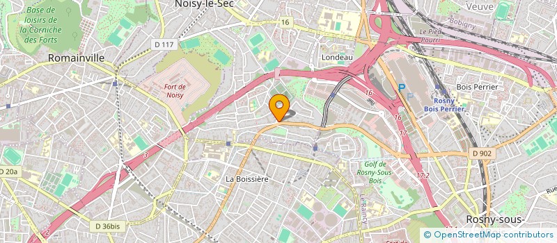 localisation de l'entreprise MONSIEUR TYRON LECOQ à NOISY-LE-SEC