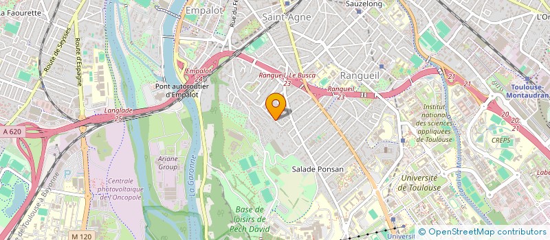 localisation de l'entreprise MONSIEUR TYSON ANCELIN à TOULOUSE