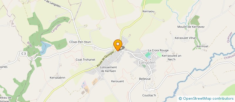 localisation de l'entreprise MONSIEUR TYSON BARANGER  LANGOLEN