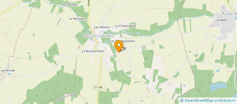 localisation de l'entreprise MONSIEUR TYSON CORNEC  PERS-EN-GATINAIS