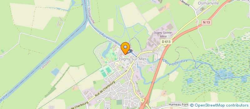 localisation de l'entreprise MONSIEUR TYSON COUSSAUTIEN  ISIGNY-SUR-MER