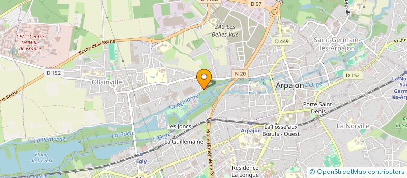 localisation de l'entreprise MONSIEUR TYSON GAYET  OLLAINVILLE