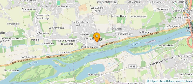 localisation de l'entreprise MONSIEUR TYSON HOGNON  FONDETTES