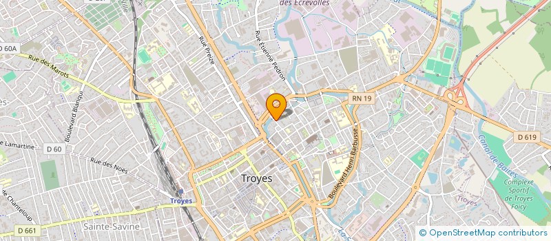 localisation de l'entreprise MONSIEUR TYSON HOSPITAL à TROYES