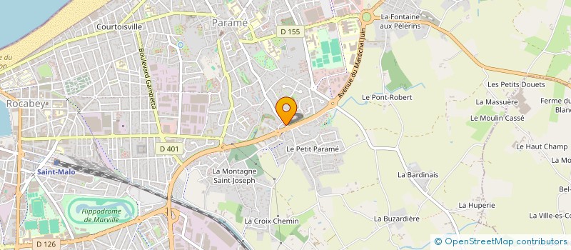 localisation de l'entreprise MONSIEUR TYSON ORTICA  SAINT-MALO