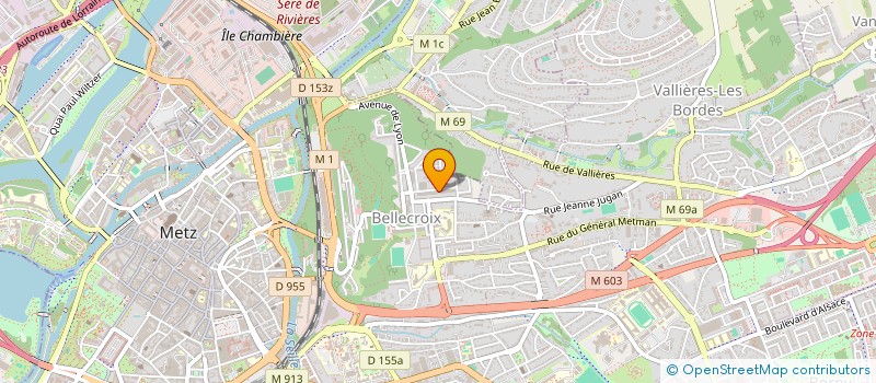 localisation de l'entreprise MONSIEUR TYSON PERSTNER  METZ