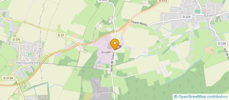 localisation de l'entreprise MONSIEUR TYSON RITZ  BAVENT