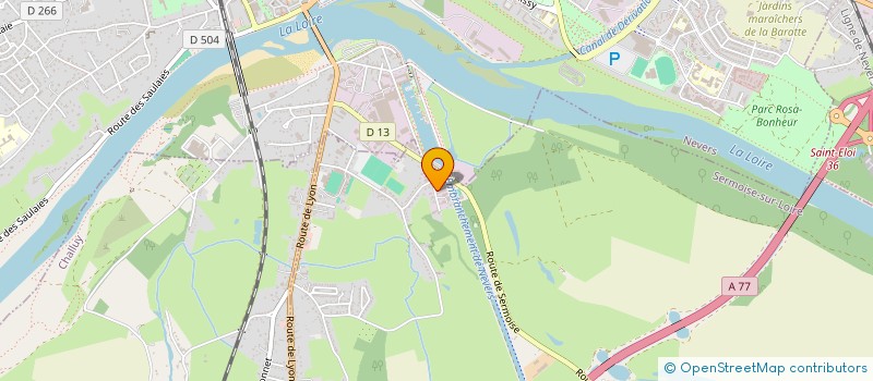 localisation de l'entreprise MONSIEUR TYSON WEISS  SERMOISE-SUR-LOIRE