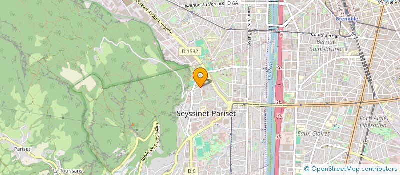 localisation de l'entreprise MONSIEUR TYTY ROSTAND NYA NANA  SEYSSINET-PARISET