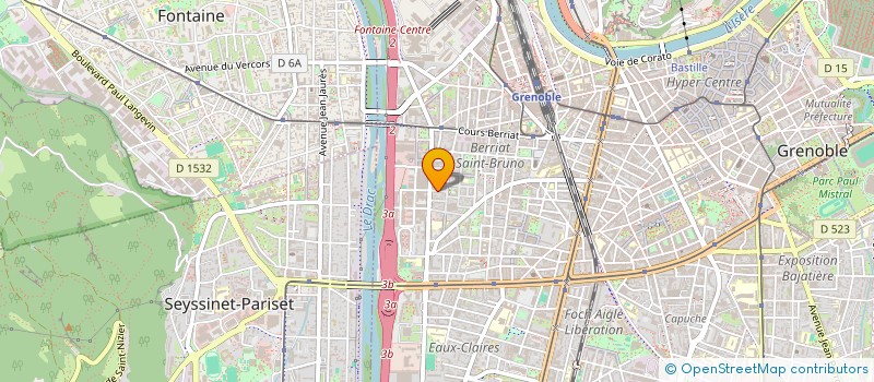 localisation de l'entreprise MONSIEUR TYU REE  GRENOBLE