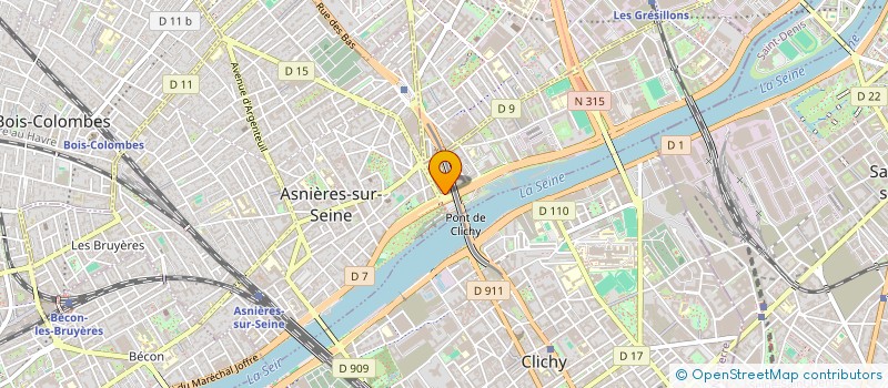 localisation de l'entreprise MONSIEUR TYUTYUNYK TYUTYUNYK à ASNIERES-SUR-SEINE