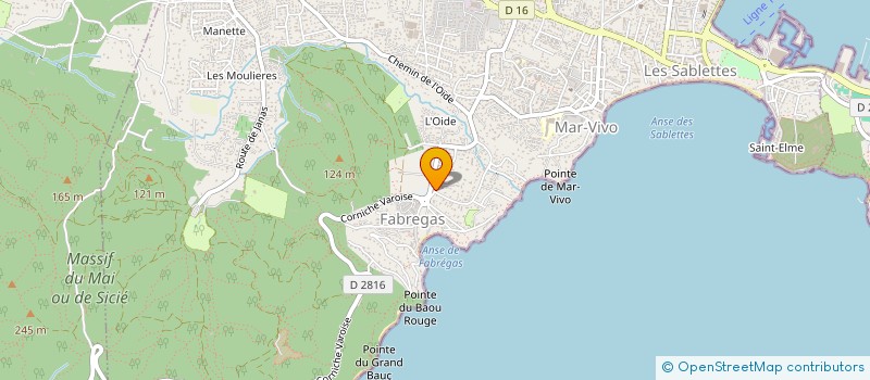 localisation de l'entreprise MONSIEUR TYVAN BIBARD  LA SEYNE-SUR-MER