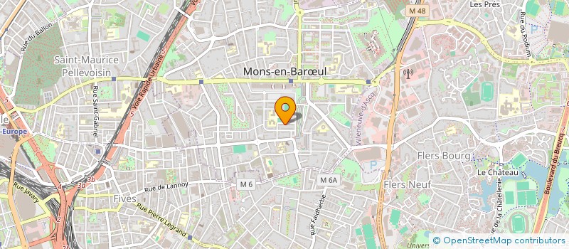 localisation de l'entreprise MONSIEUR UBAYDALLAH NIATI  MONS-EN-BARUL