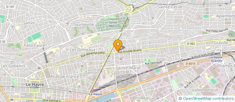 localisation de l'entreprise MONSIEUR UCHA NINUA à LE HAVRE