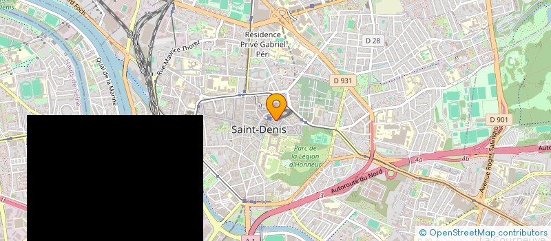 localisation de l'entreprise MONSIEUR UDDIN MD ZIA à SAINT-DENIS