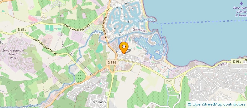 localisation de l'entreprise MONSIEUR UDO JANSOHN à COGOLIN