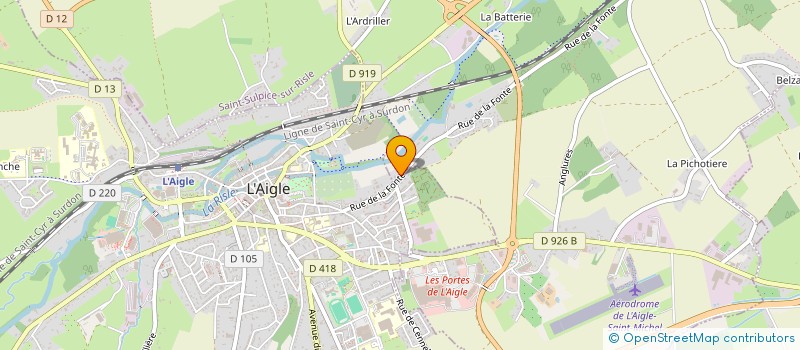 localisation de l'entreprise MONSIEUR UFUK CAGLAYAN à SAINT-SULPICE-SUR-RISLE