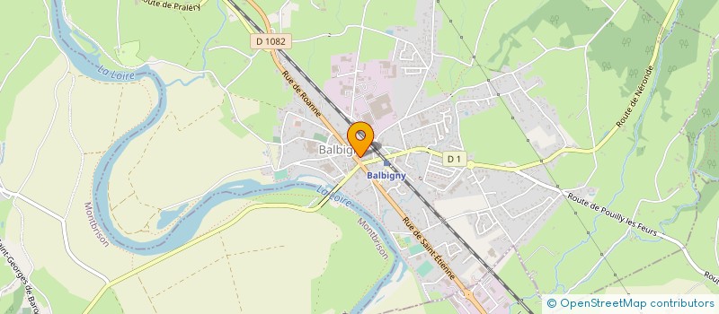 localisation de l'entreprise MONSIEUR UFUK CITAK  BALBIGNY