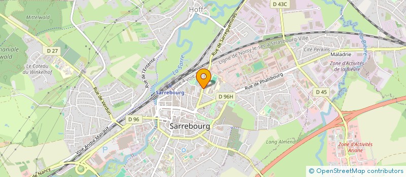 localisation de l'entreprise MONSIEUR UFUK GORGULU  SARREBOURG