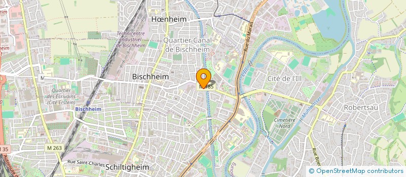 localisation de l'entreprise MONSIEUR UFUK YILDIRIM  BISCHHEIM