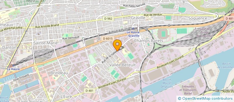 localisation de l'entreprise MONSIEUR UGGO AMICE à LE HAVRE