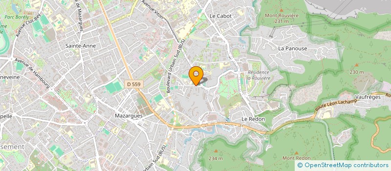 localisation de l'entreprise MONSIEUR UGO AUBRI à MARSEILLE
