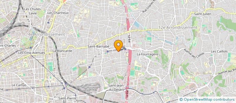 localisation de l'entreprise MONSIEUR UGO AZOULAY à MARSEILLE