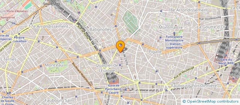 localisation de l'entreprise MONSIEUR UGO BARIC  PARIS