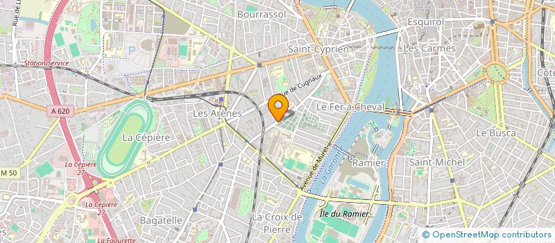 localisation de l'entreprise MONSIEUR UGO BOURORGA à TOULOUSE
