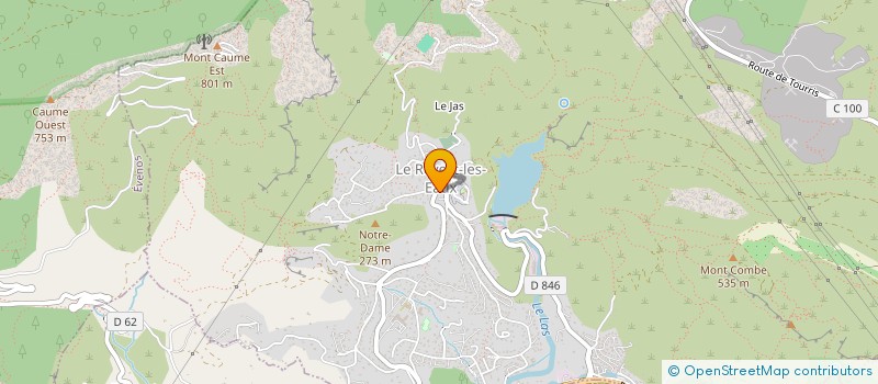 localisation de l'entreprise MONSIEUR UGO BOUTONNE  LE REVEST-LES-EAUX