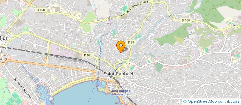 localisation de l'entreprise MONSIEUR UGO BRUN à SAINT-RAPHAEL