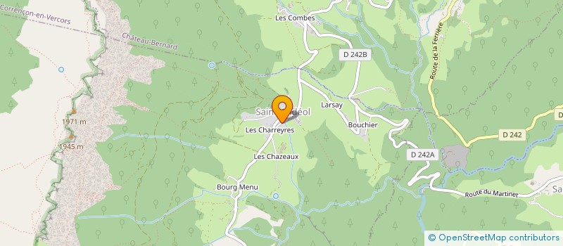 localisation de l'entreprise MONSIEUR UGO CADDEO  SAINT-ANDEOL